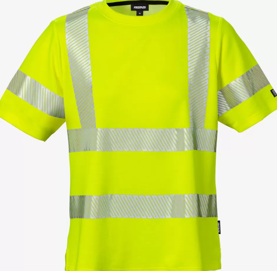 Fashion Fristads Hi Vis T-shirt Dame Kl.2 7458 Hi-Vis gul - 130