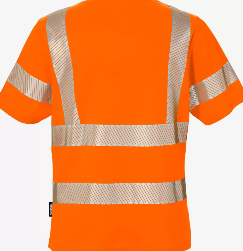 Online Fristads Hi Vis T-shirt Dame Kl.2 7458 Hi-Vis orange - 230