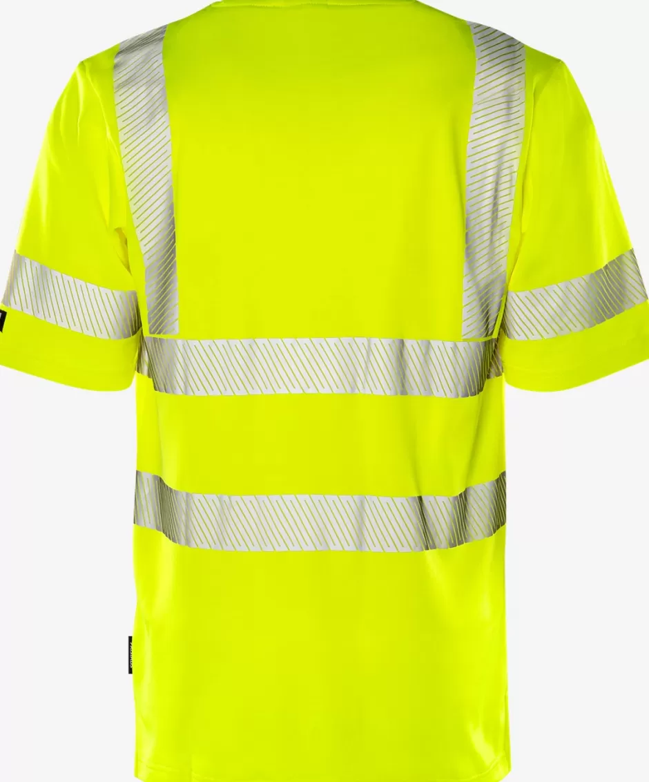 Store Fristads Hi Vis T-shirt Kl.2 7407 Hi-Vis gul - 130