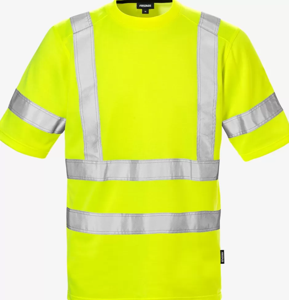 Best Sale Fristads Hi Vis T-shirt Kl.3 7024 THV Hi-Vis gul - 130