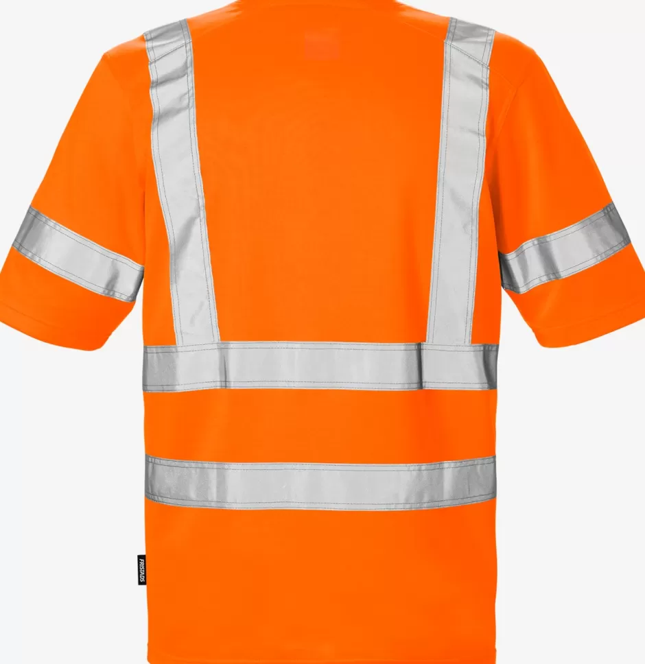 Online Fristads Hi Vis T-shirt Kl.3 7024 THV Hi-Vis orange - 230