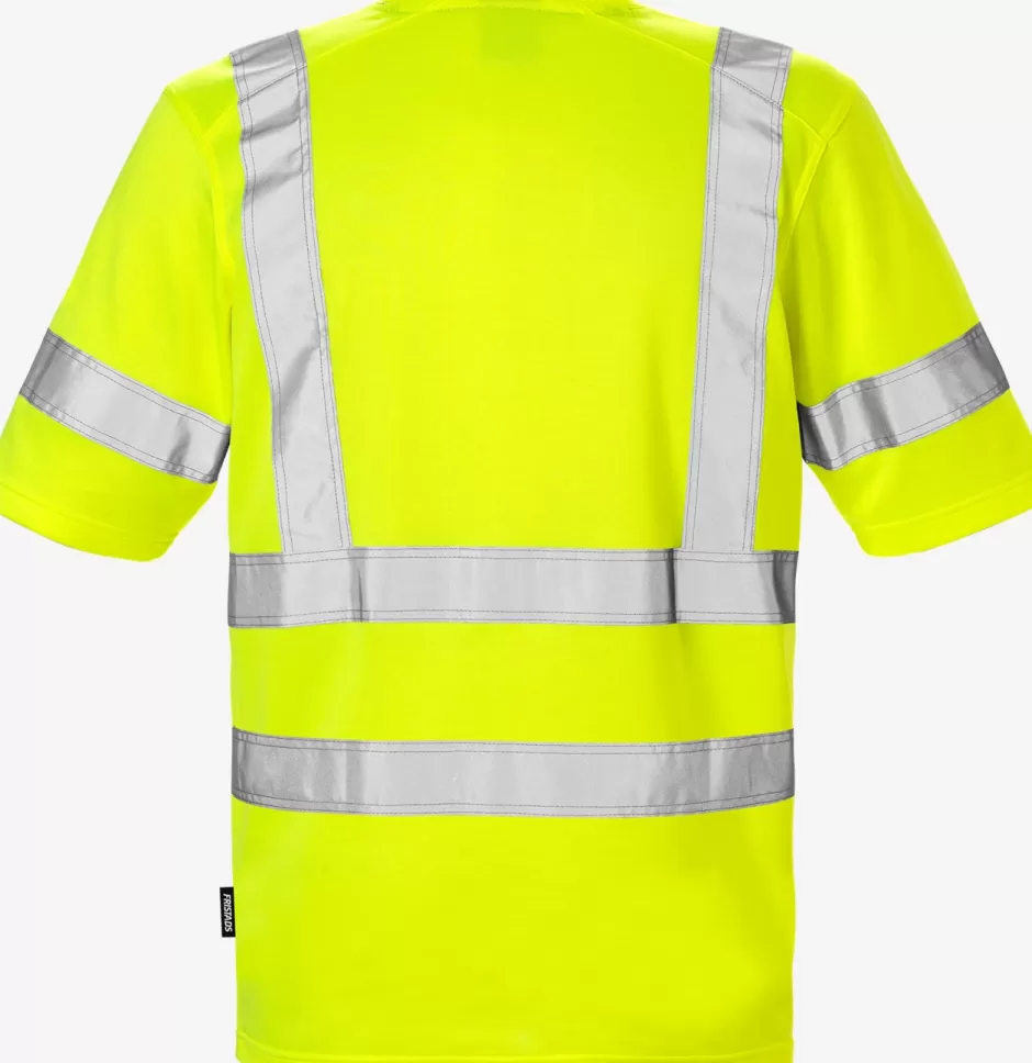 Best Sale Fristads Hi Vis T-shirt Kl.3 7024 THV Hi-Vis gul - 130