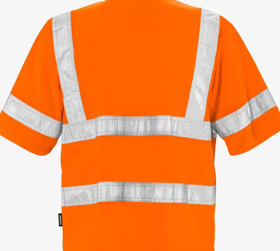 New Fristads Hi Vis Vest Kl. 3 500 Hi-Vis orange - 230