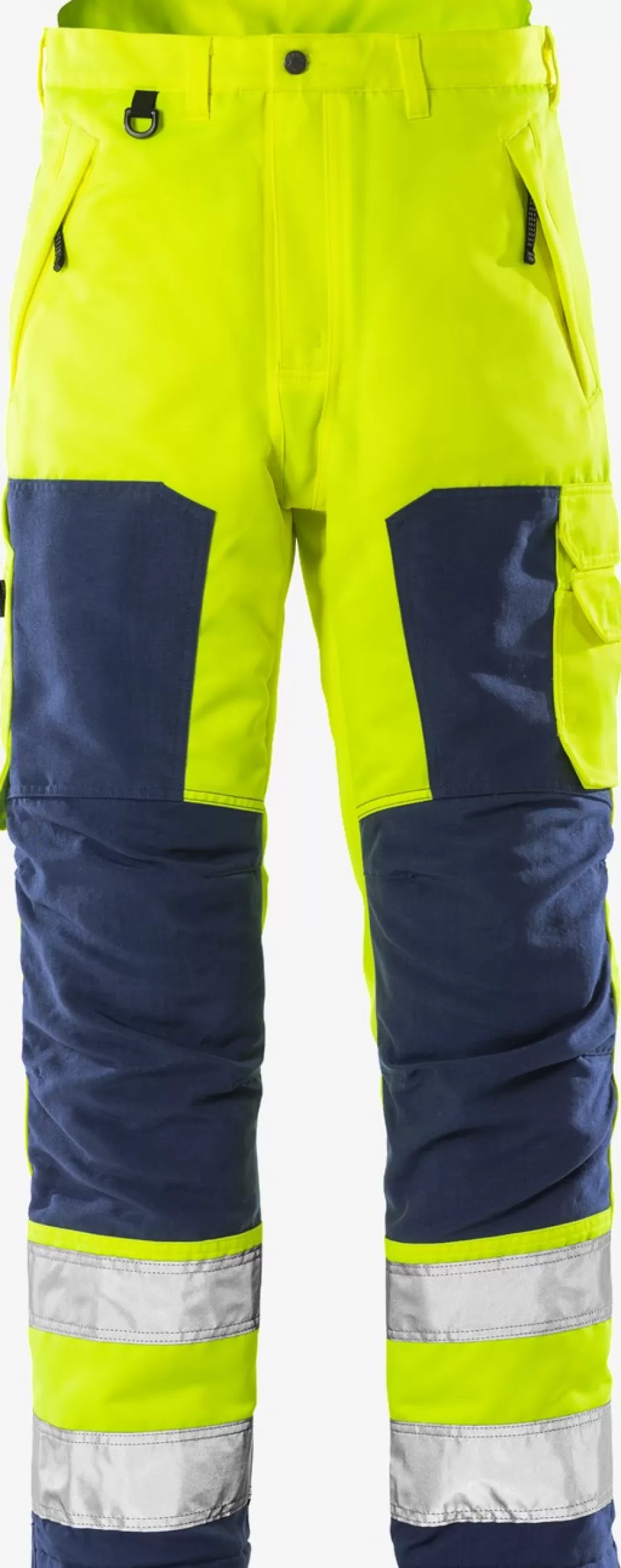 Sale Fristads Hi Vis Vinterbukser Kl.2 2034 Hi-Vis gul/Marine - 171