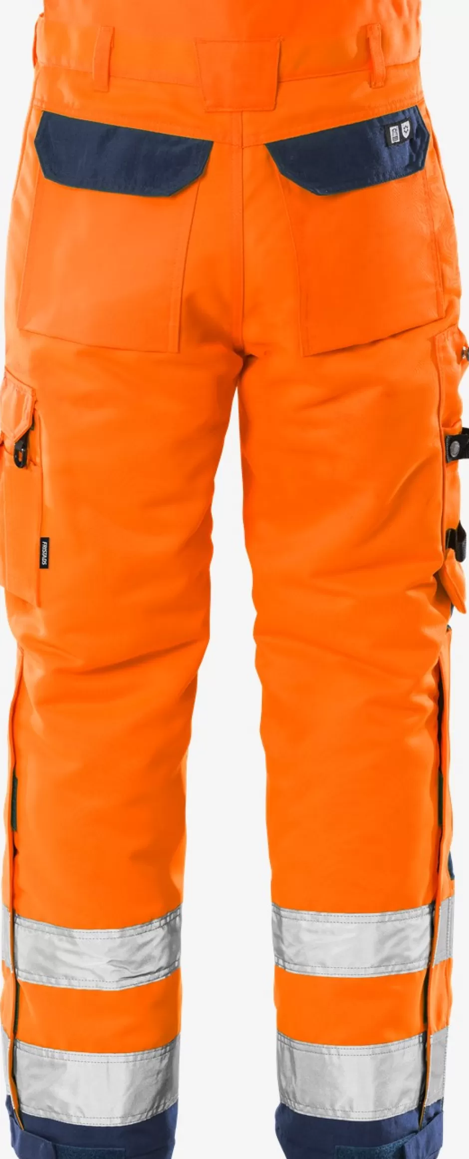 Discount Fristads Hi Vis Vinterbukser Kl.2 2034 Hi-Vis Orange/Marine - 271