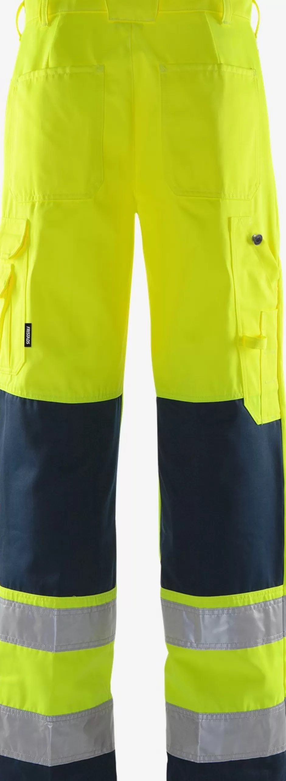 Flash Sale Fristads High Vis Bukser Kl.2 2001 Hi-Vis gul/Marine - 171