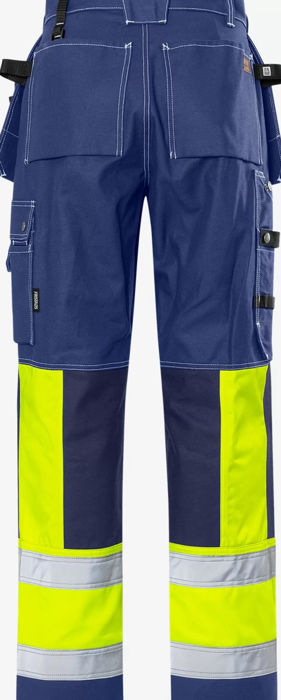 Online Fristads High Vis Håndværkerbukser Kl.1 247 FAS Marine - 541