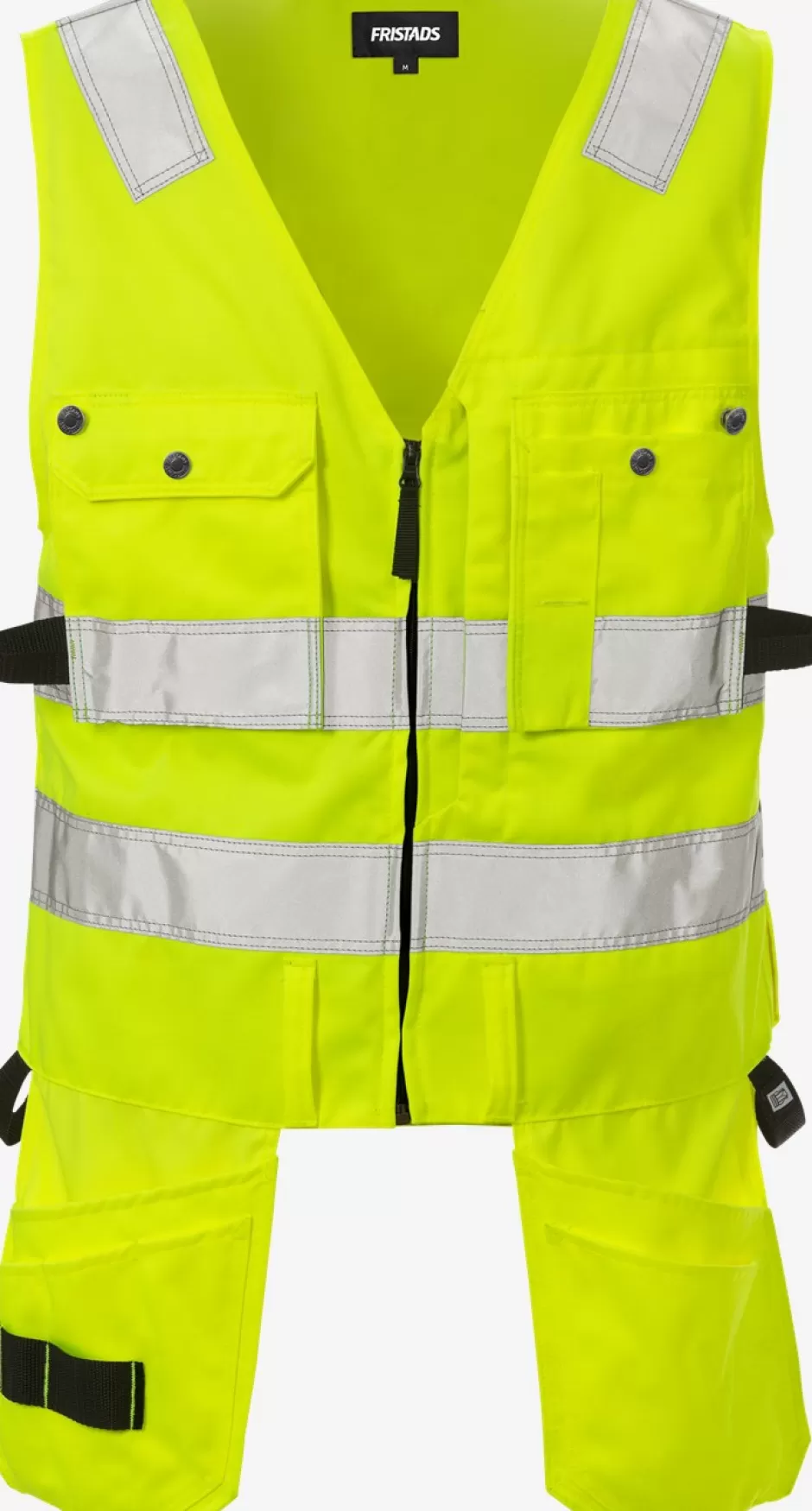 Cheap Fristads High Vis Håndværkervest Kl.2 5003 GPLU Hi-Vis gul - 130