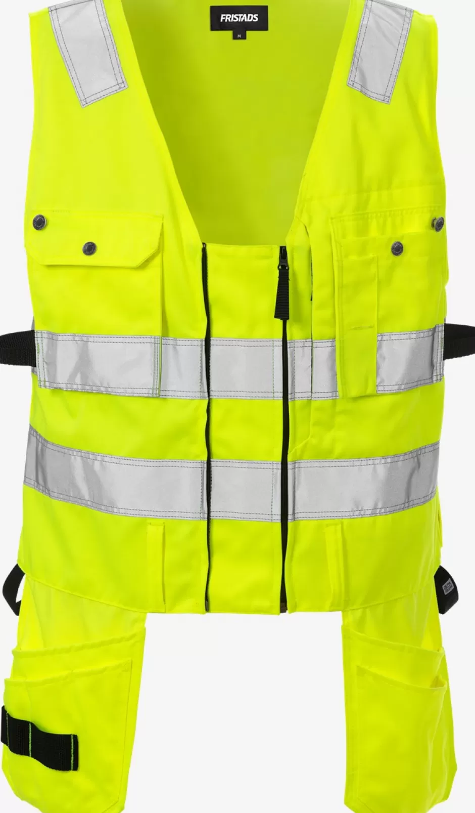 Cheap Fristads High Vis Håndværkervest Kl.2 5003 GPLU Hi-Vis gul - 130