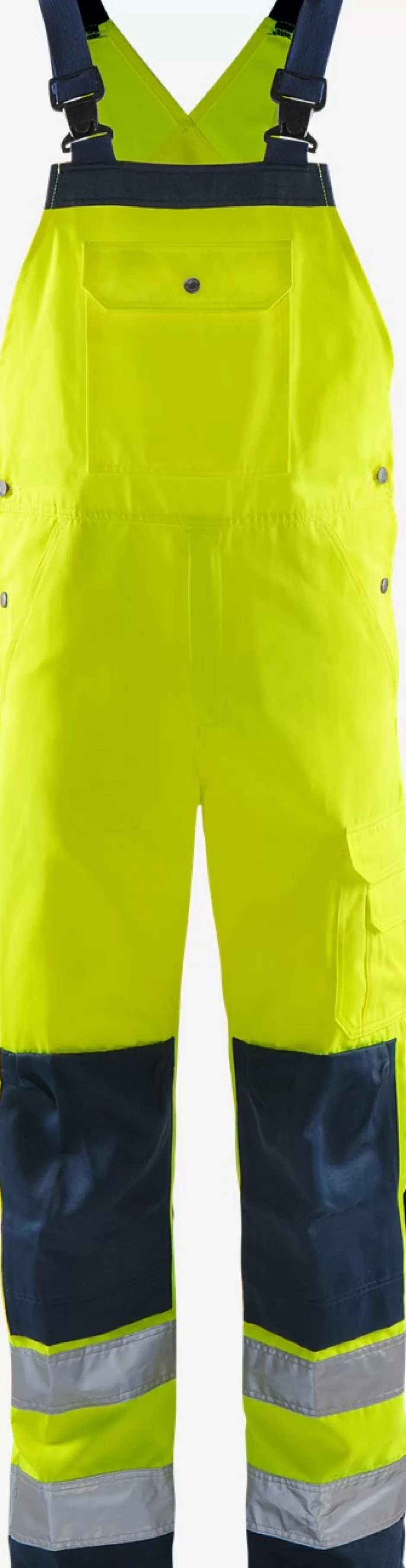 Cheap Fristads High Vis Overalls Kl.2 1001 Hi-Vis gul/Marine - 171