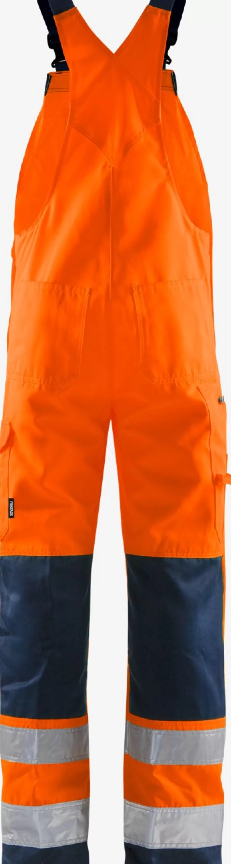 Outlet Fristads High Vis Overalls Kl.2 1001 Hi-Vis Orange/Marine - 271