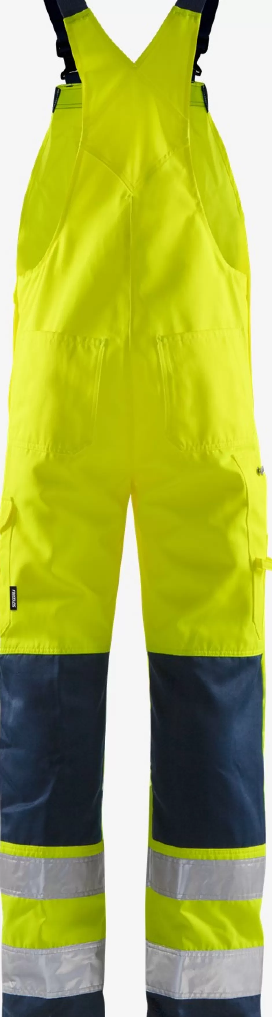 Cheap Fristads High Vis Overalls Kl.2 1001 Hi-Vis gul/Marine - 171