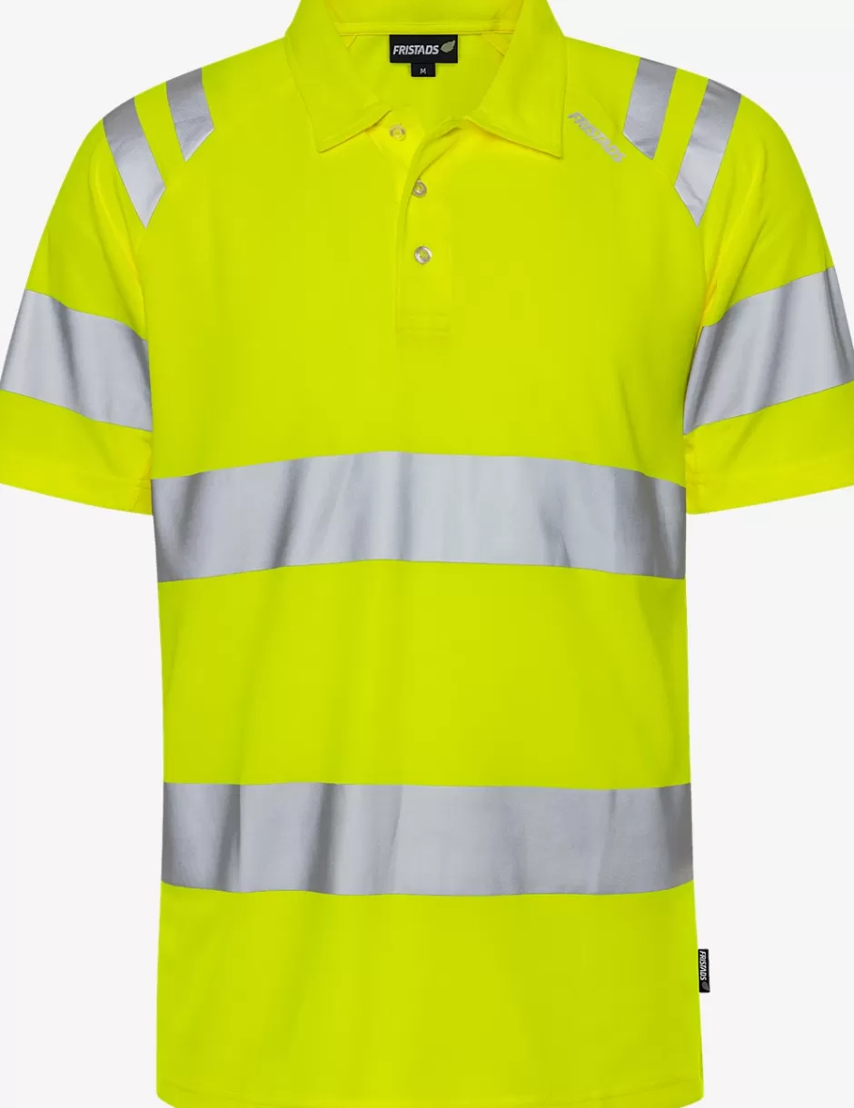 Clearance Fristads High Vis Poloshirt Klasse 3 7861 GPST Hi-Vis gul - 130