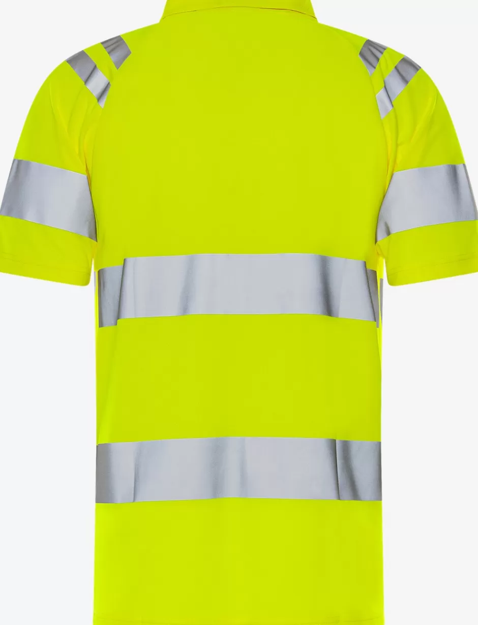 Clearance Fristads High Vis Poloshirt Klasse 3 7861 GPST Hi-Vis gul - 130