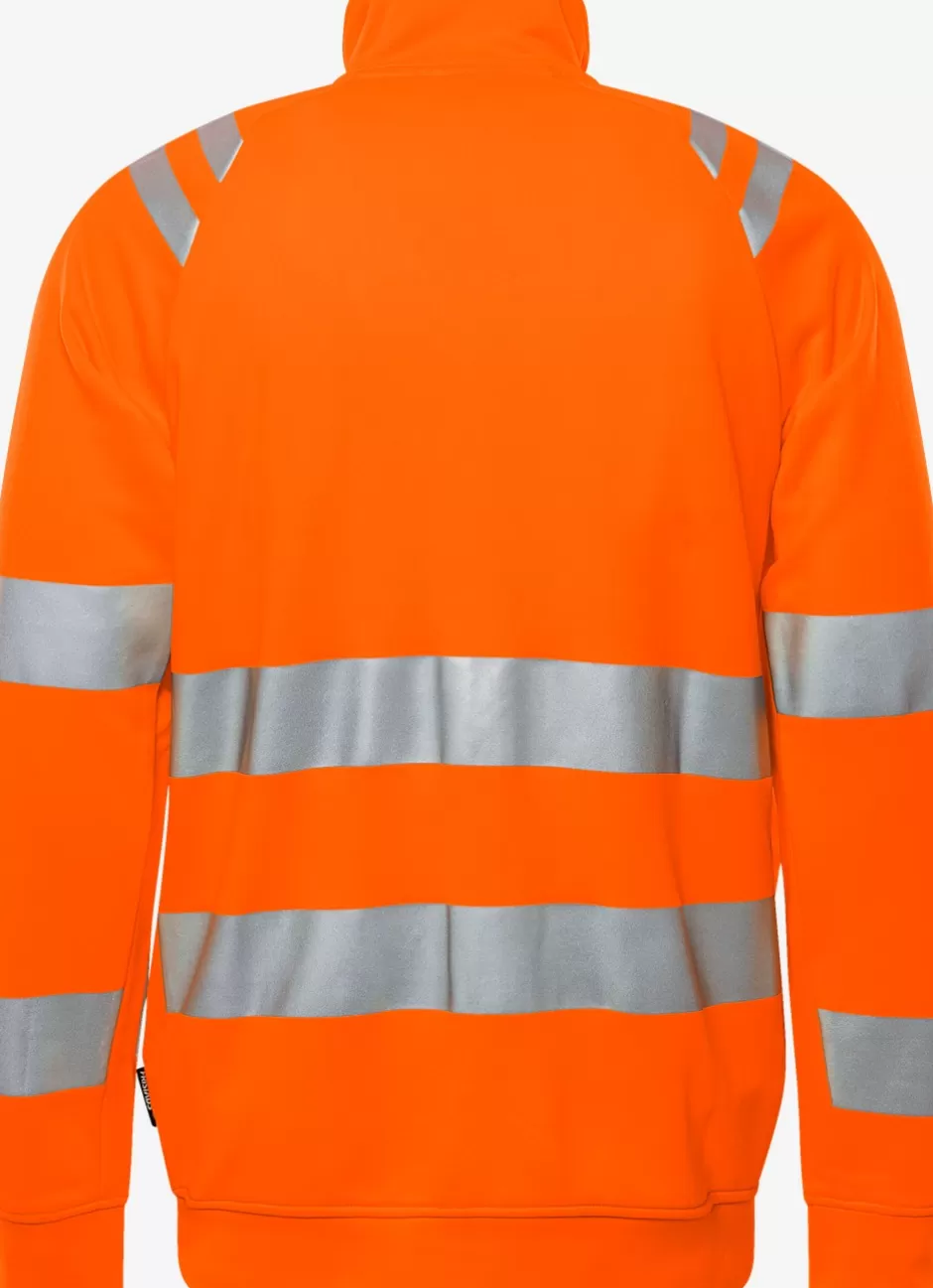 Best Sale Fristads High Vis Sweatjakke Klasse 3 7863 GPSW Hi-Vis orange - 230