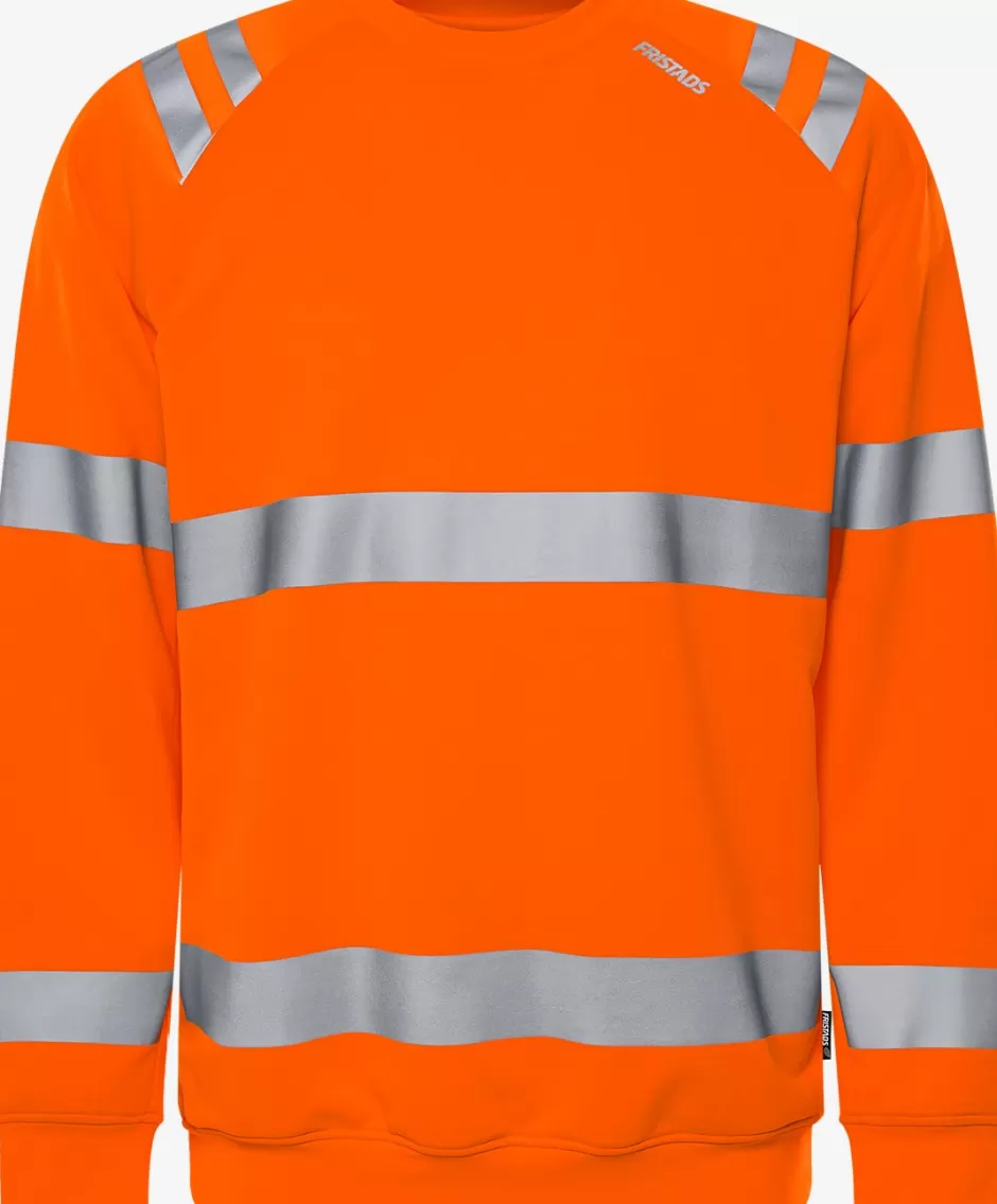 Shop Fristads High Vis Sweatshirt Klasse 3 7862 GPSW Hi-Vis orange - 230