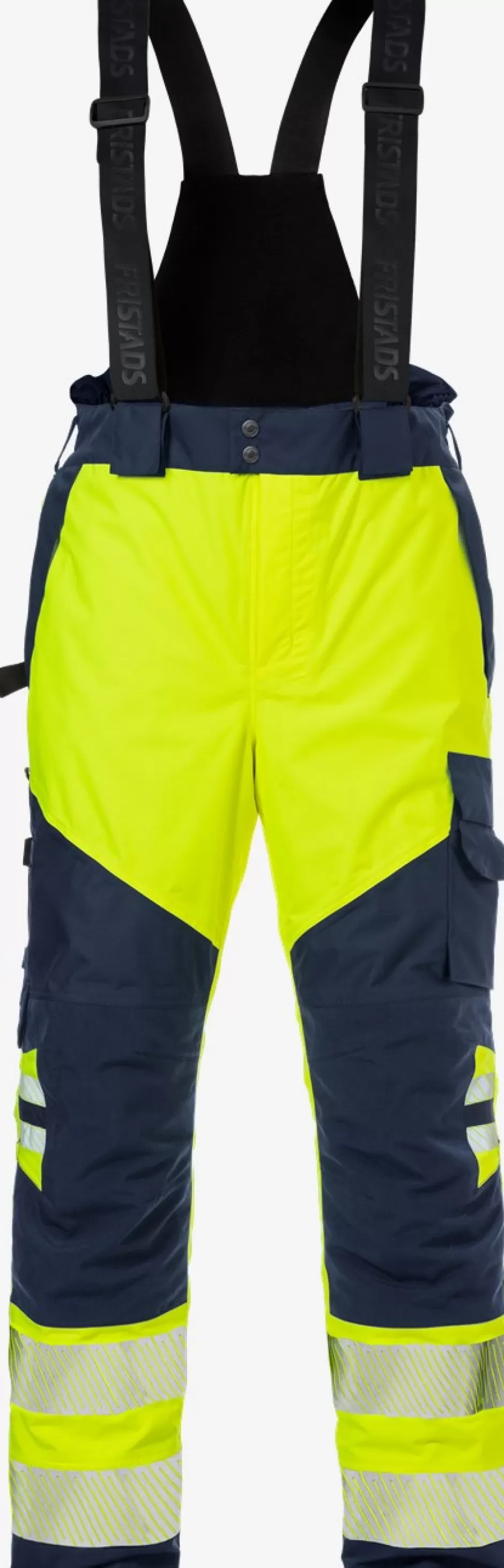 Store Fristads HiVis Airtech® Skalbukser 2515 Kl 2 Hi-Vis gul/Marine - 171