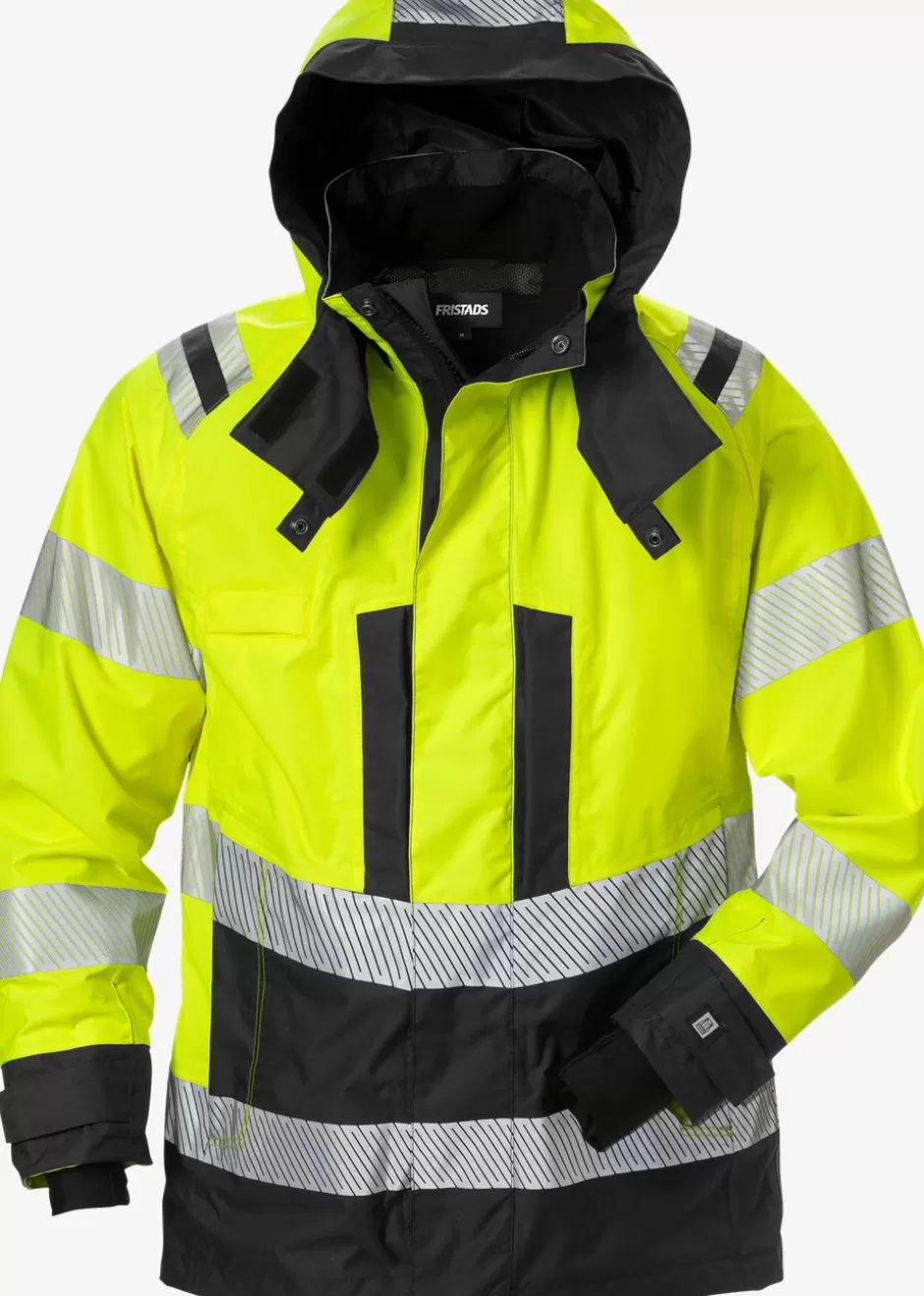 Shop Fristads HiVis Airtech® Skaljakke Dame Kl.3 4518 Hi-Vis Gul/Sort - 196