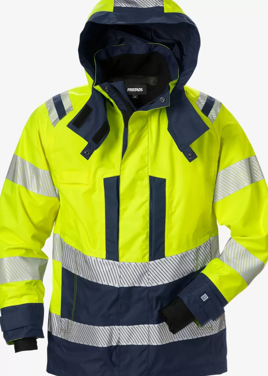 Store Fristads HiVis Airtech® Skaljakke Dame Kl.3 4518 Hi-Vis gul/Marine - 171