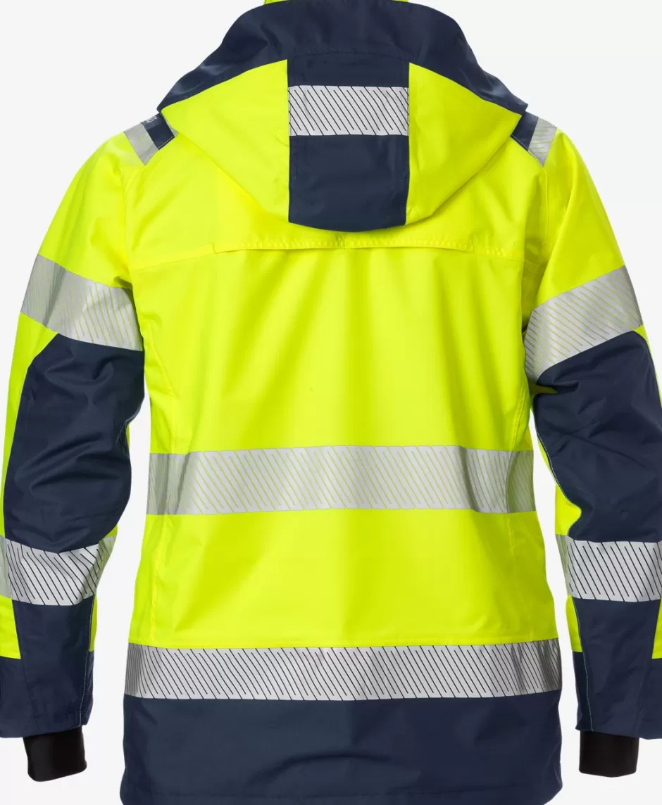 Store Fristads HiVis Airtech® Skaljakke Dame Kl.3 4518 Hi-Vis gul/Marine - 171