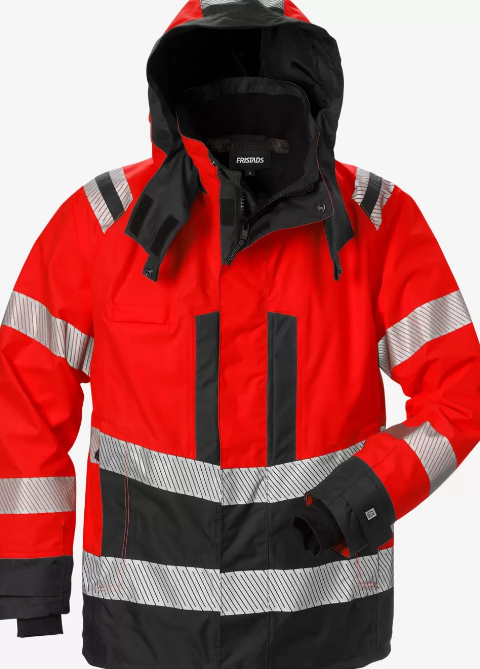 Online Fristads HiVis Airtech® Skaljakke Kl.3 4515 Rød/sort - 396