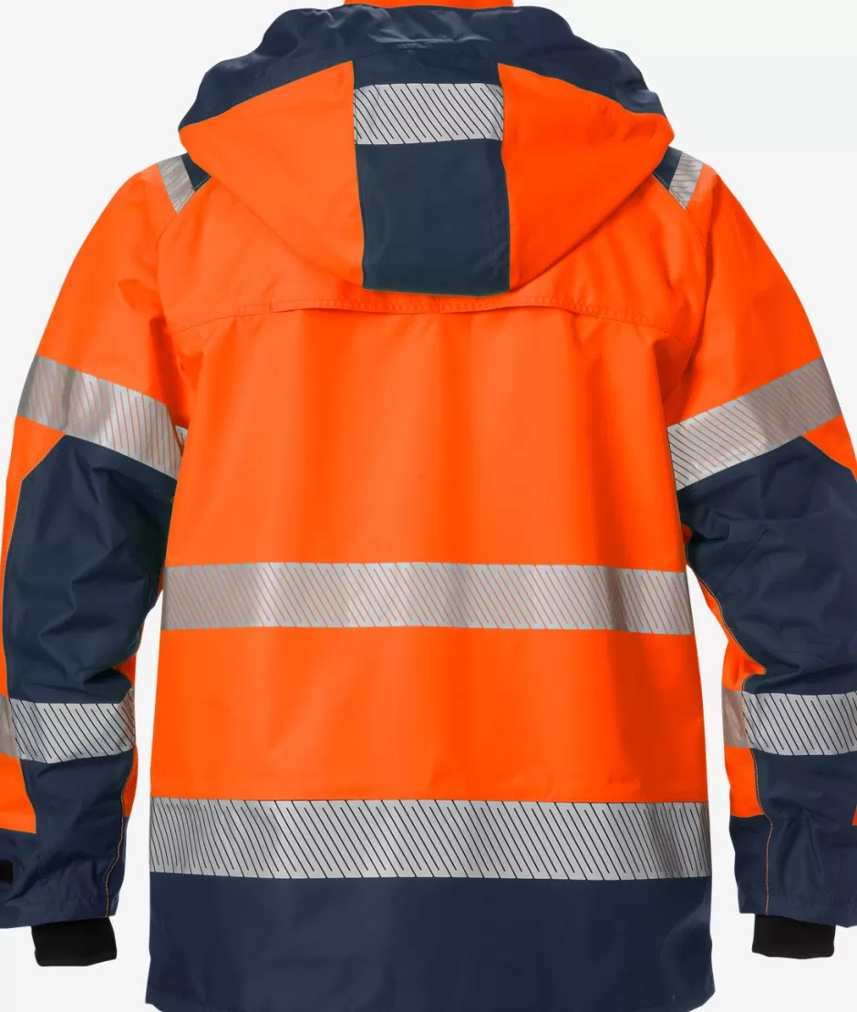 Sale Fristads HiVis Airtech® Skaljakke Kl.3 4515 Hi-Vis Orange/Marine - 271