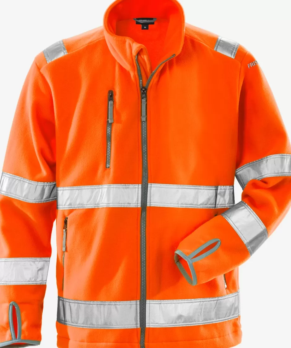 Best Sale Fristads HiVis Fleecejakke Kl.3 4400 Hi-Vis orange - 230