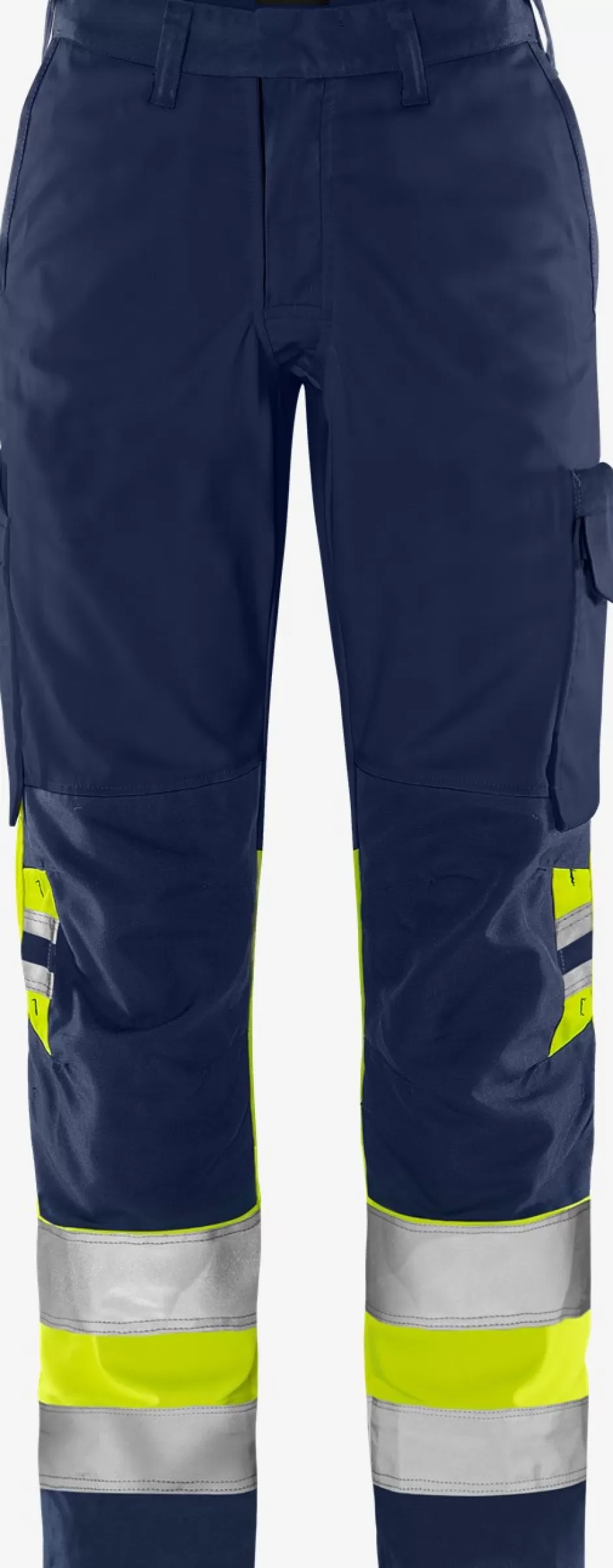 Cheap Fristads HiVis Green Bukser Dame Kl.1 2652 GPLU Hi-Vis gul/Marine - 171