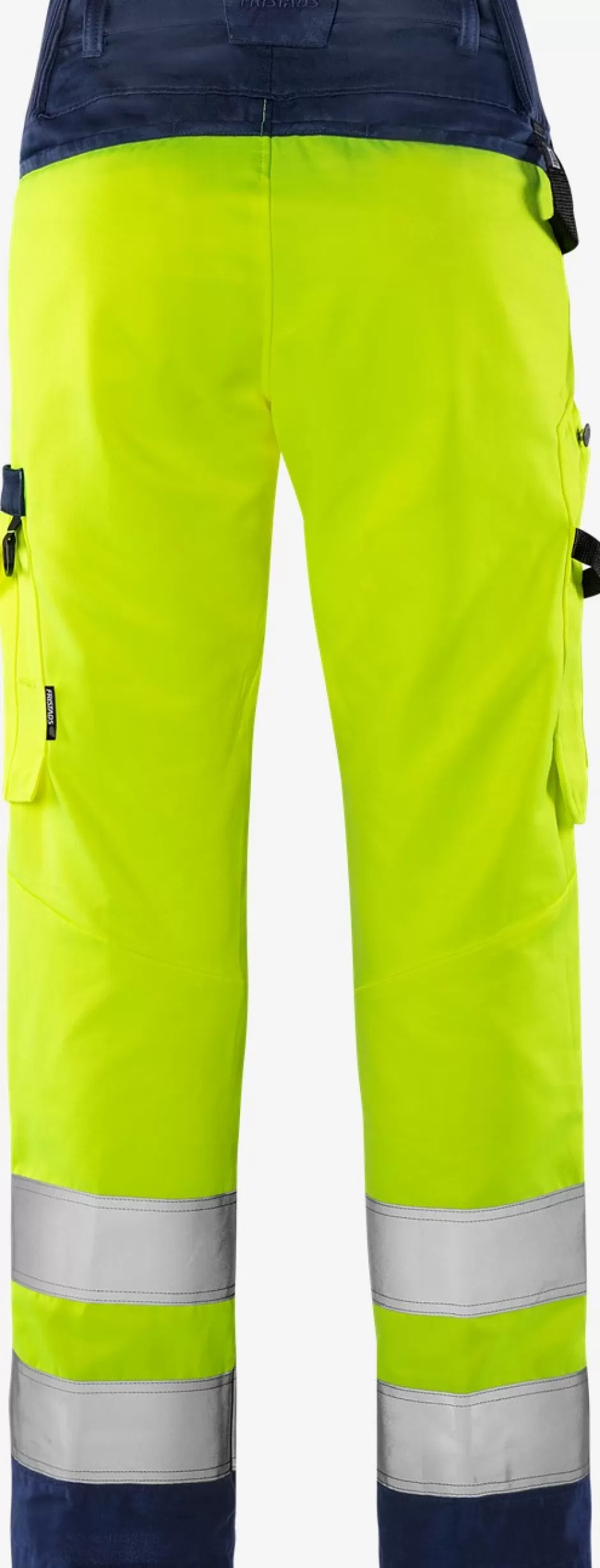 Best Fristads HiVis Green Bukser Dame Kl.2 2642 GPLU Hi-Vis gul/Marine - 171