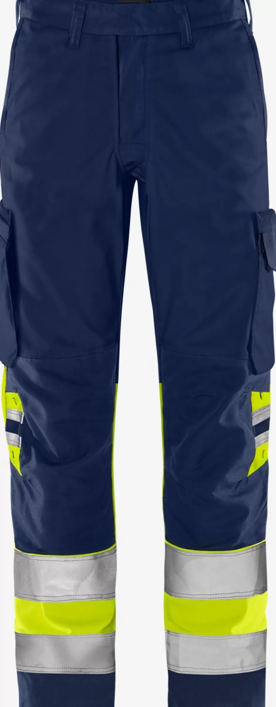 Best Fristads HiVis Green Bukser Kl.1 2668 GPLU Hi-Vis gul/Marine - 171