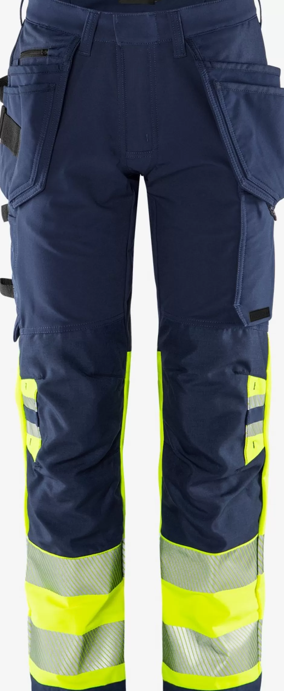 Discount Fristads HiVis Green Håndværker Stretchbukser Klasse 1 2643 GSTP Hi-Vis gul/Marine - 171