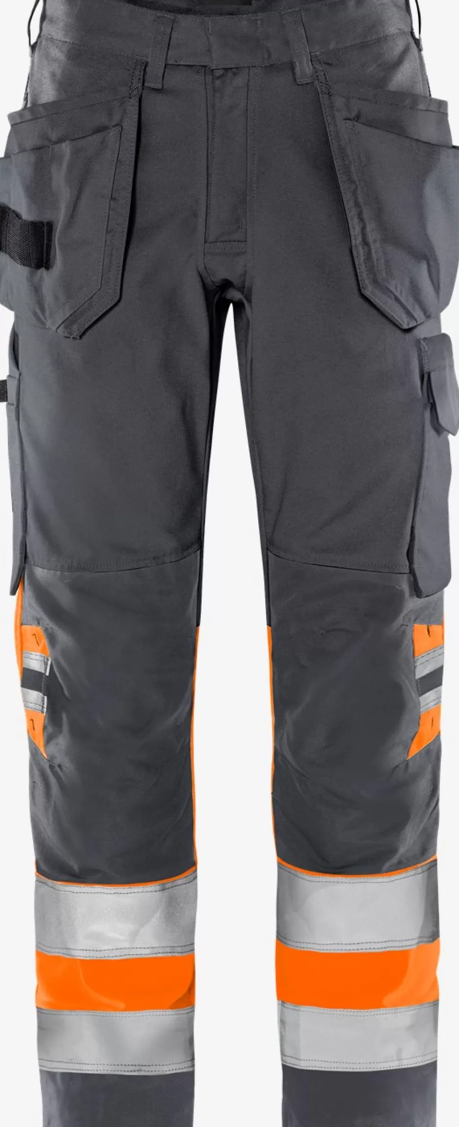 Cheap Fristads HiVis Green Håndværkerbuks Kl.1 2640 GPLU HiVis Orange/Grå - 286