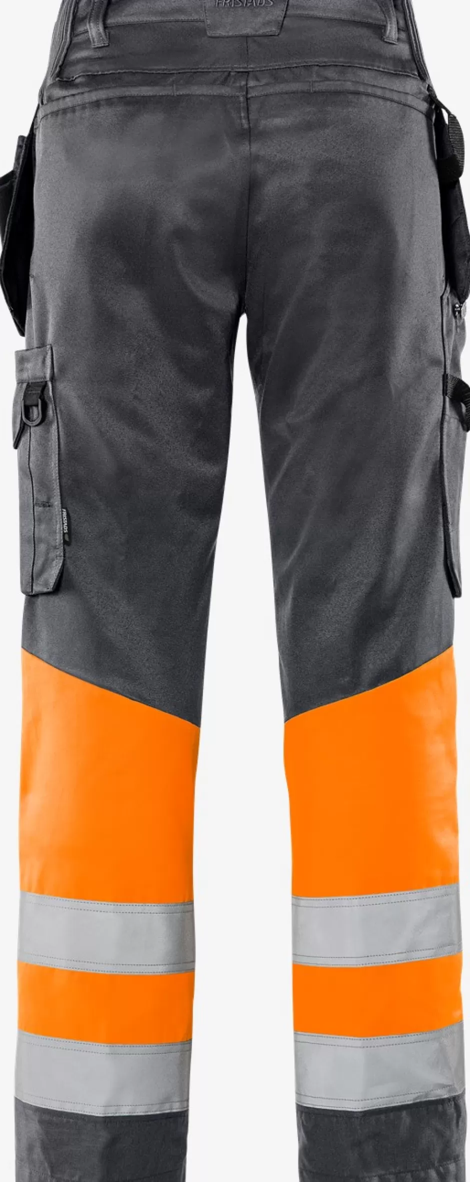 Cheap Fristads HiVis Green Håndværkerbuks Kl.1 2640 GPLU HiVis Orange/Grå - 286