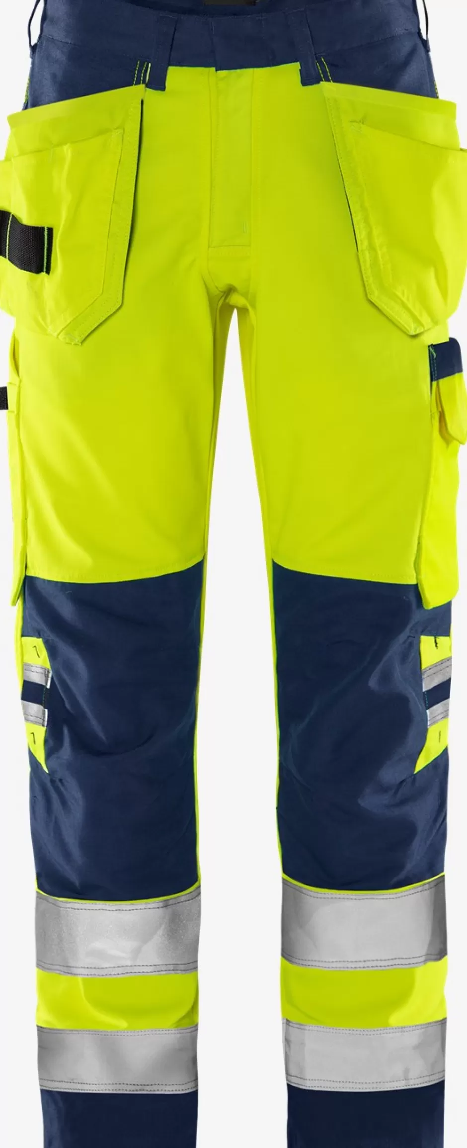 Cheap Fristads HiVis Green Håndværkerbuks Kl.2 2641 GPLU Hi-Vis gul/Marine - 171