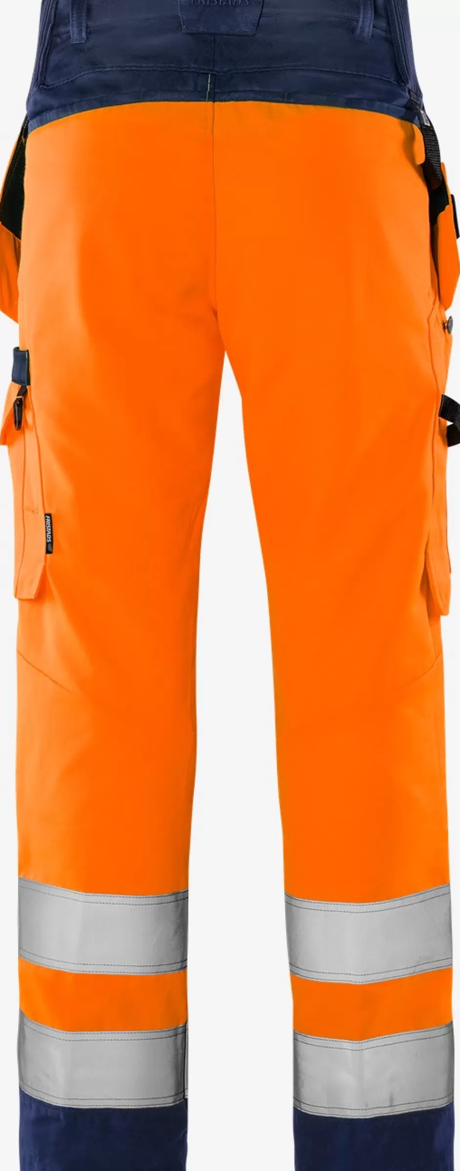 Shop Fristads HiVis Green Håndværkerbuks Kl.2 2641 GPLU Hi-Vis Orange/Marine - 271