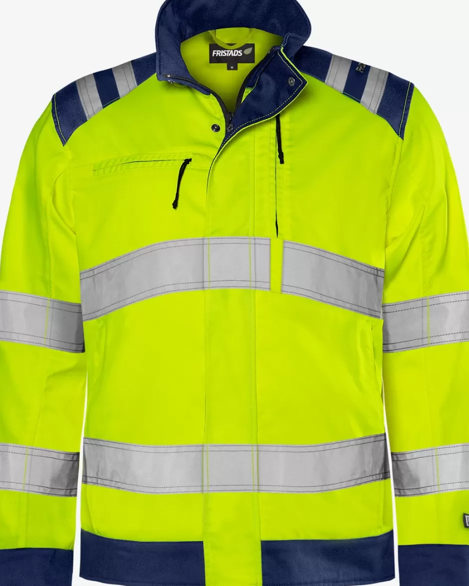 Flash Sale Fristads HiVis Green Jakke Kl.3 4067 GPLU Hi-Vis gul/Marine - 171