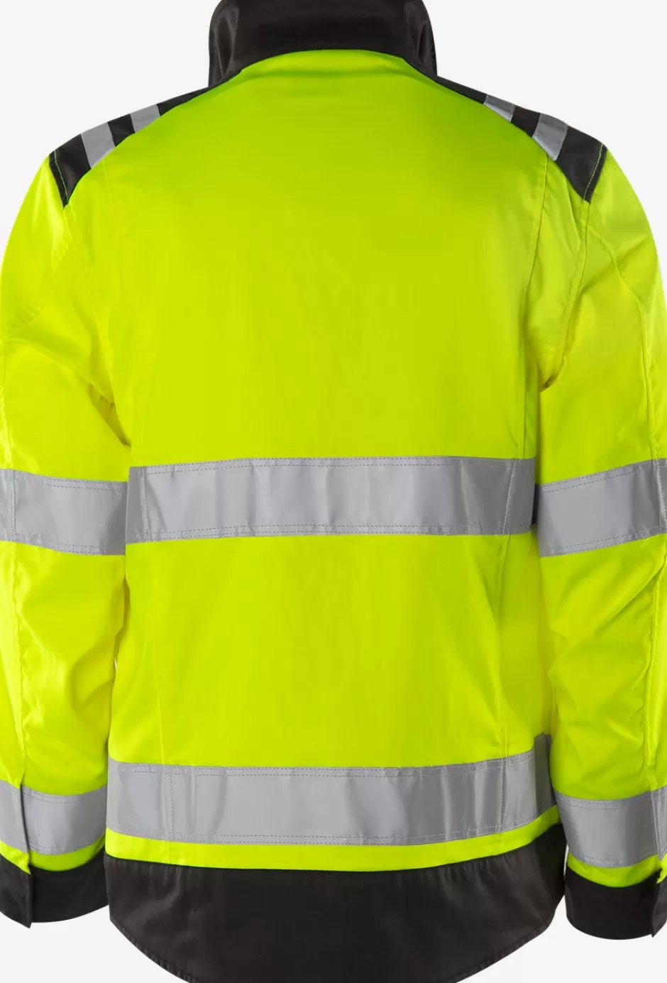 Sale Fristads HiVis Green Jakke Kl.3 4067 GPLU Hi-Vis Gul/Sort - 196