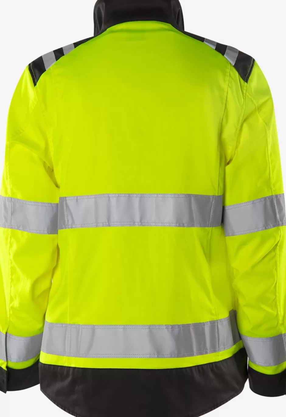 Fashion Fristads HiVis Green Jakke Kl.3 Dame 4067 GPLU Hi-Vis Gul/Sort - 196