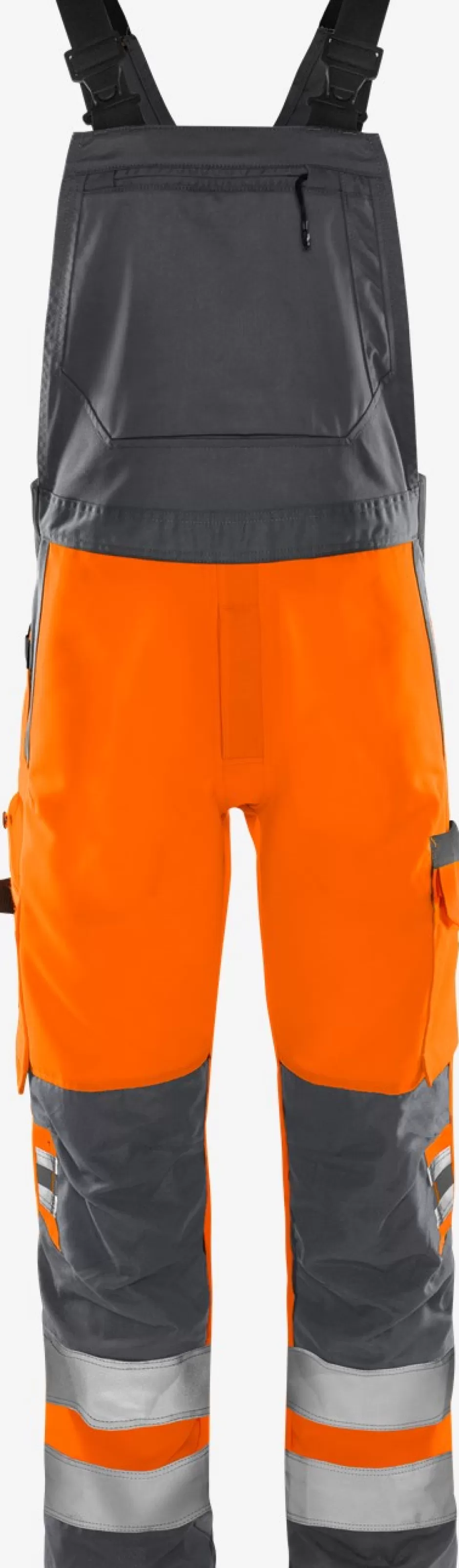 Cheap Fristads HiVis Green Overalls Kl.2 1030 GPLU HiVis Orange/Grå - 286