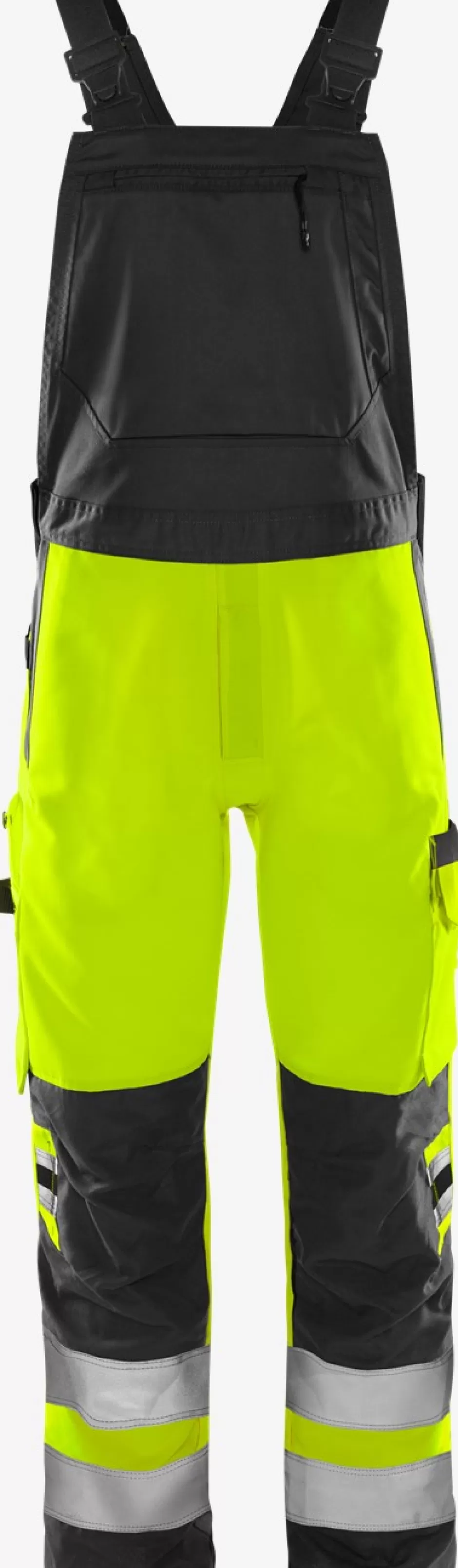 Outlet Fristads HiVis Green Overalls Kl.2 1030 GPLU Hi-Vis Gul/Sort - 196