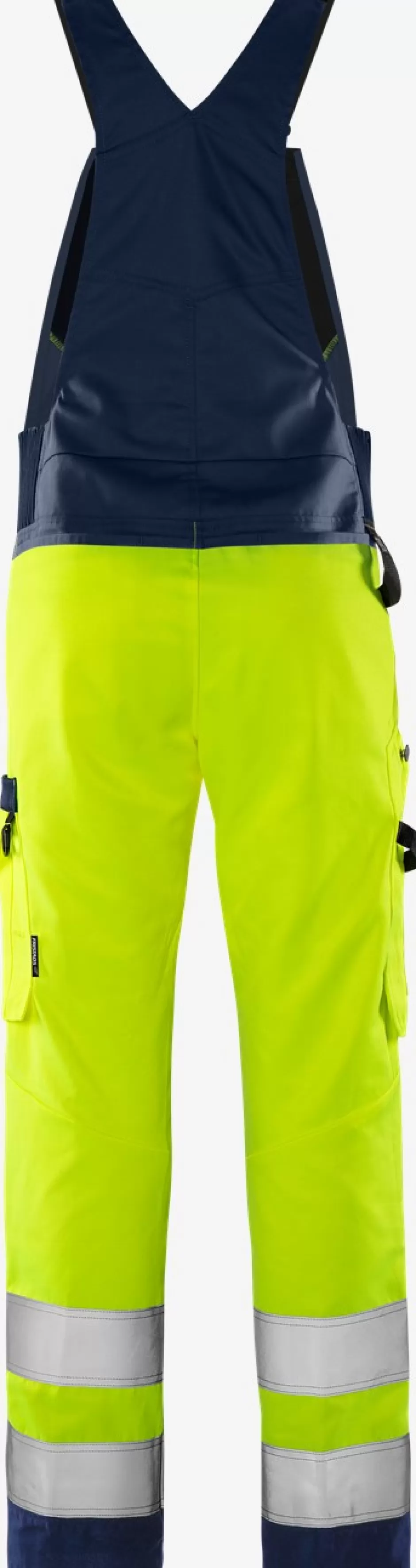 Discount Fristads HiVis Green Overalls Kl.2 1030 GPLU Hi-Vis gul/Marine - 171