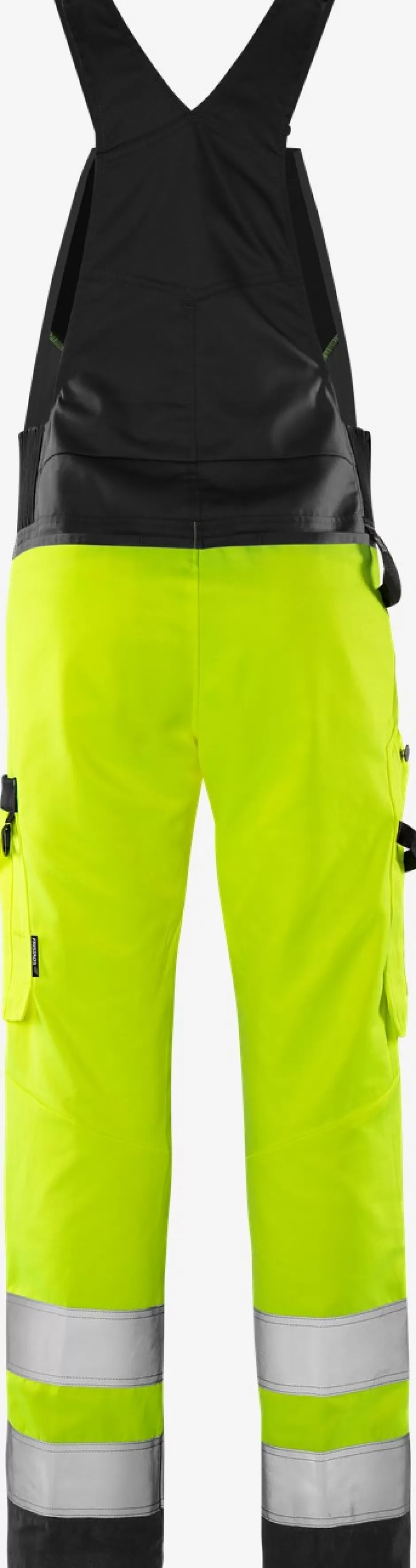 Outlet Fristads HiVis Green Overalls Kl.2 1030 GPLU Hi-Vis Gul/Sort - 196