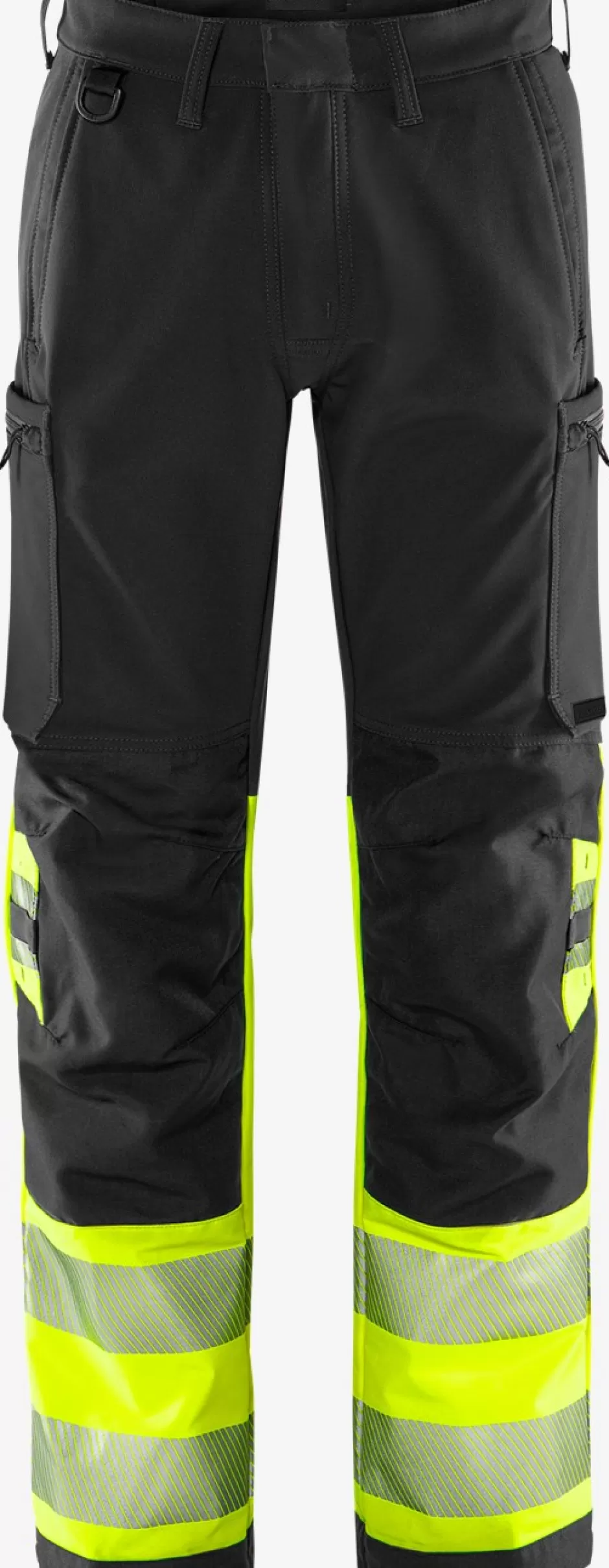 Fashion Fristads HiVis Green Stretchbuks Klasse 1 2647 GSTP Hi-Vis Gul/Sort - 196