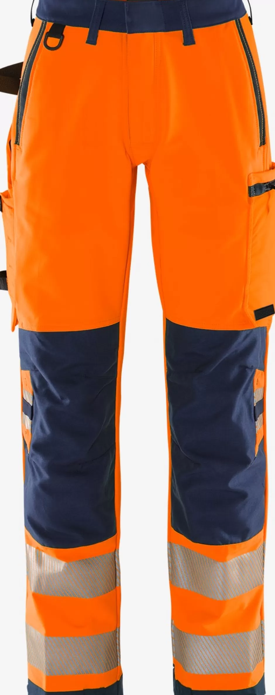 Hot Fristads HiVis Green Stretchbukser Dame Klasse 2 2665 GSTP Hi-Vis Orange/Marine - 271