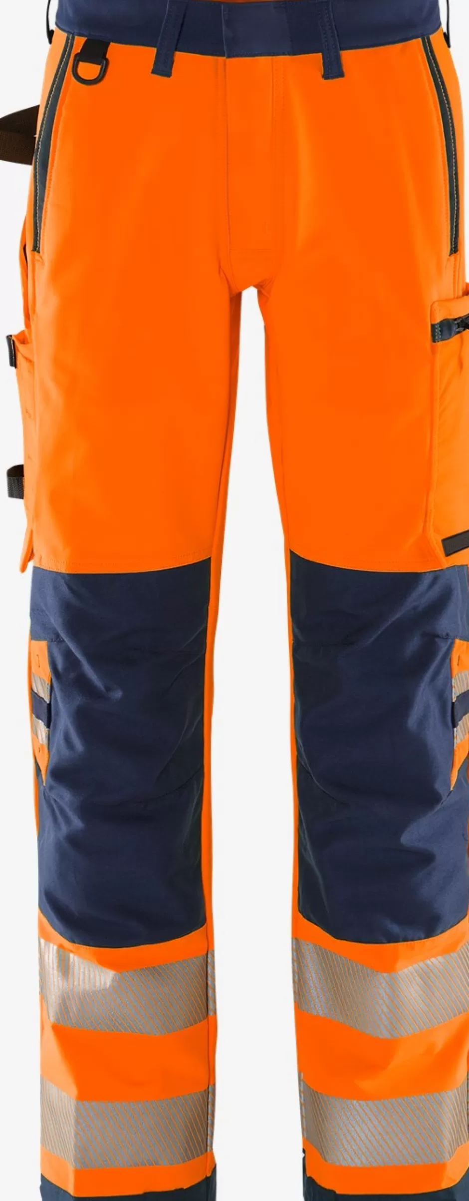 Online Fristads HiVis Green Stretchbukser Klasse 2 2645 GSTP Hi-Vis Orange/Marine - 271