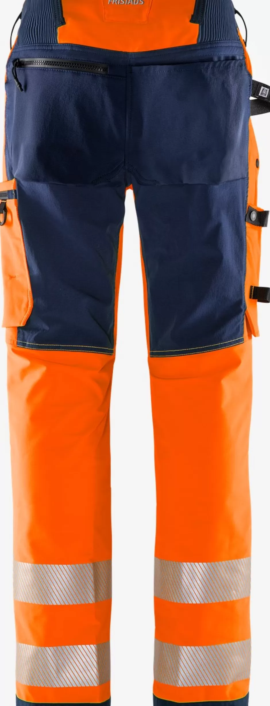 Online Fristads HiVis Green Stretchbukser Klasse 2 2645 GSTP Hi-Vis Orange/Marine - 271