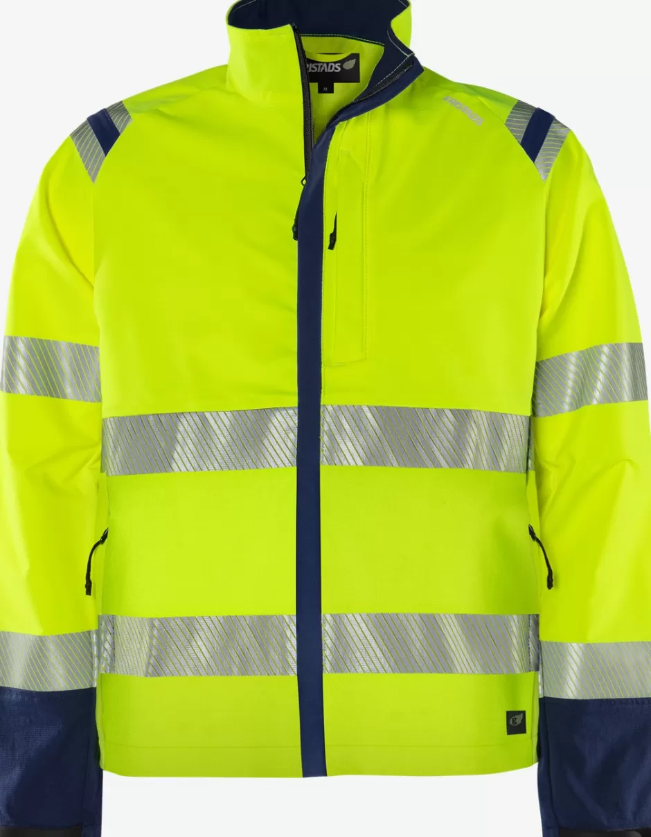 Store Fristads HiVis Green Stretchjakke Klasse 3 4647 GSTP Hi-Vis gul/Marine - 171