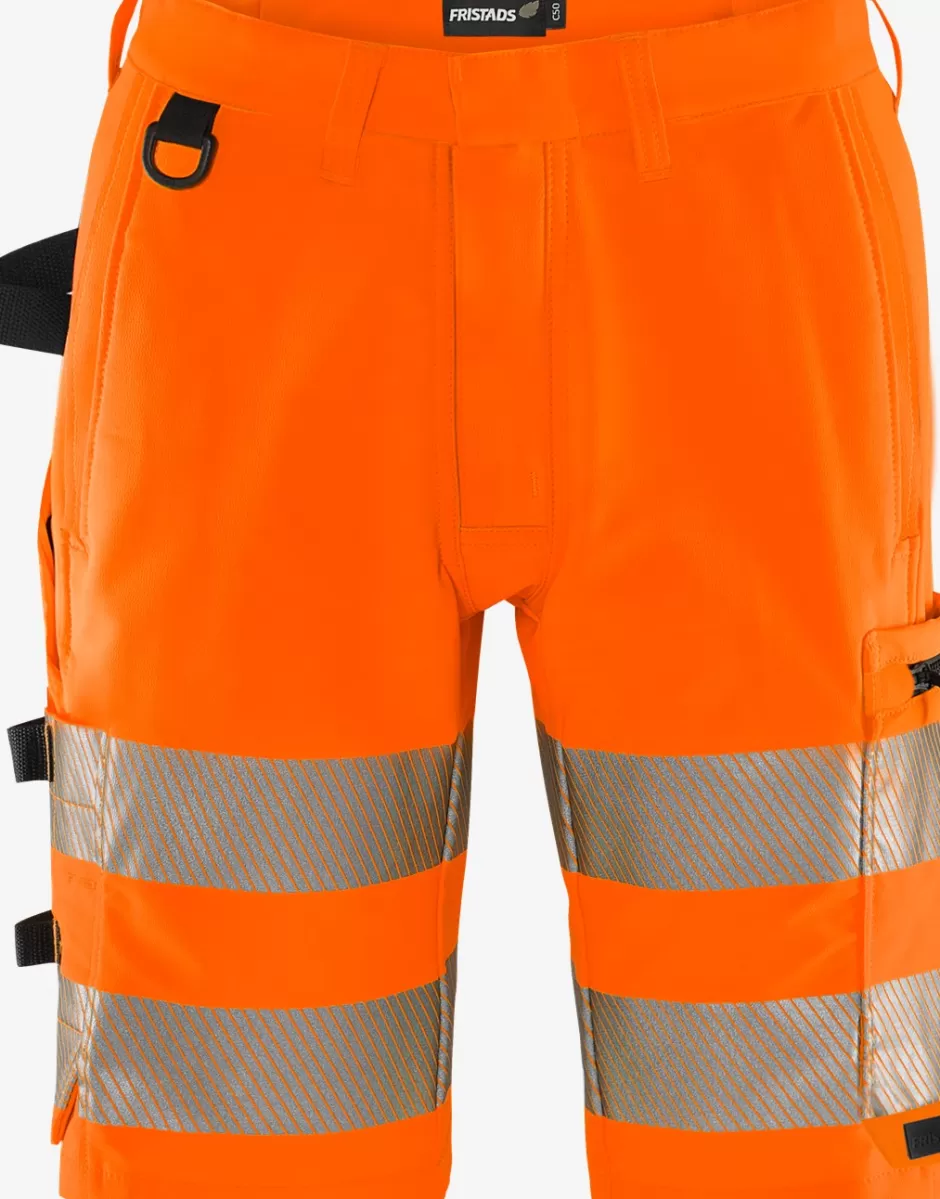 Fashion Fristads HiVis Green Stretchshorts Klasse 2 2648 GSTP Hi-Vis orange - 230