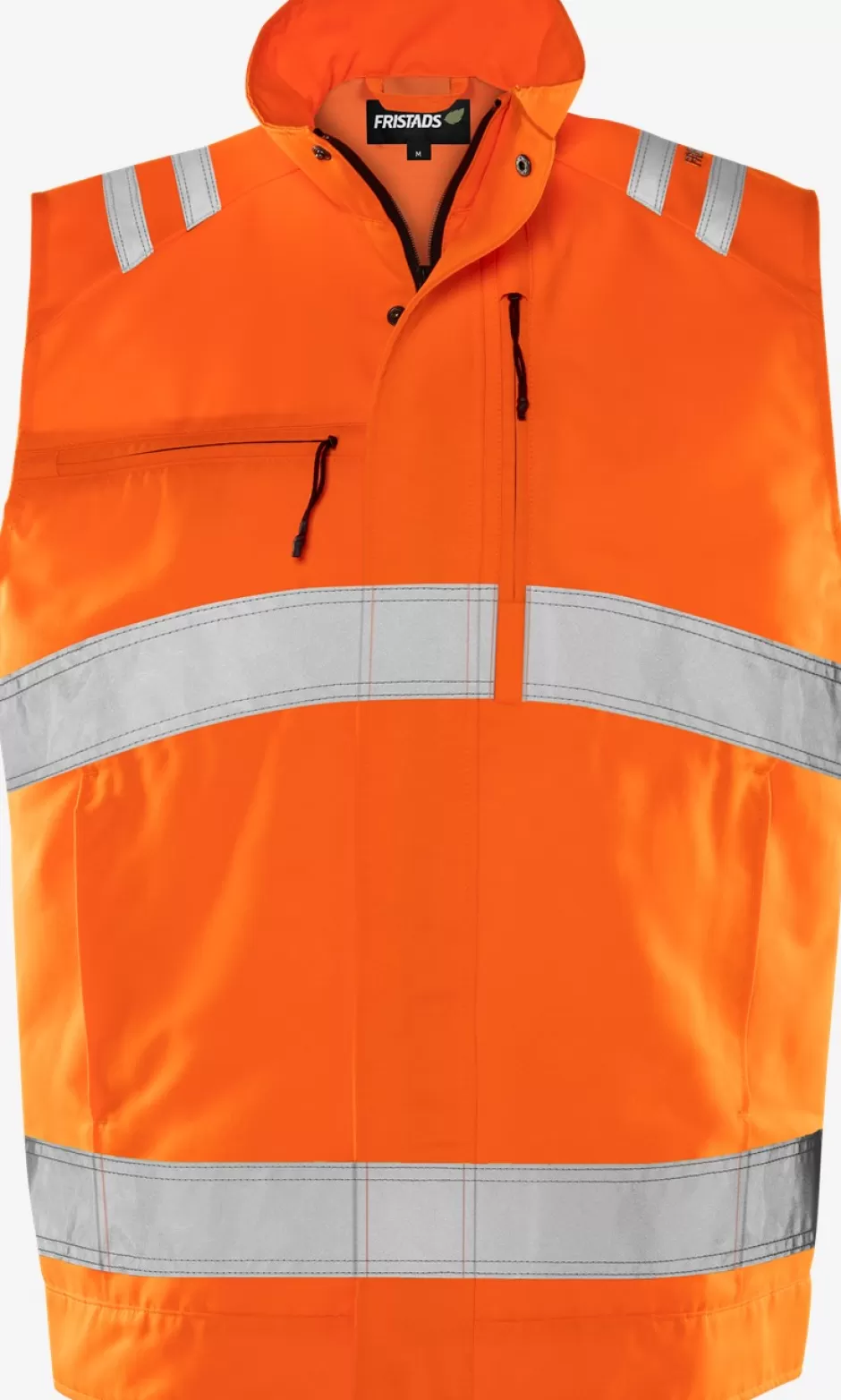 Outlet Fristads HiVis Green Vest Kl.2 5067 GPLU Hi-Vis orange - 230