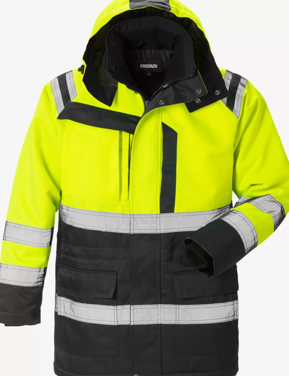 Store Fristads HiVis Parkajakke Kl.3 4042 Hi-Vis Gul/Sort - 196